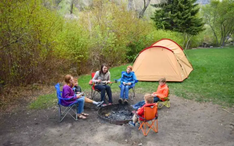 camping with toddlers